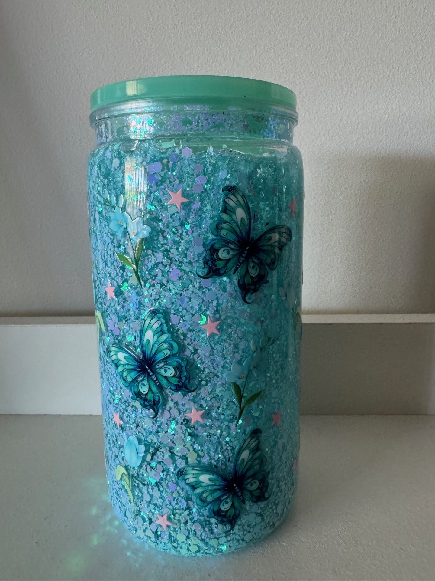 16oz Snowglobe Cup