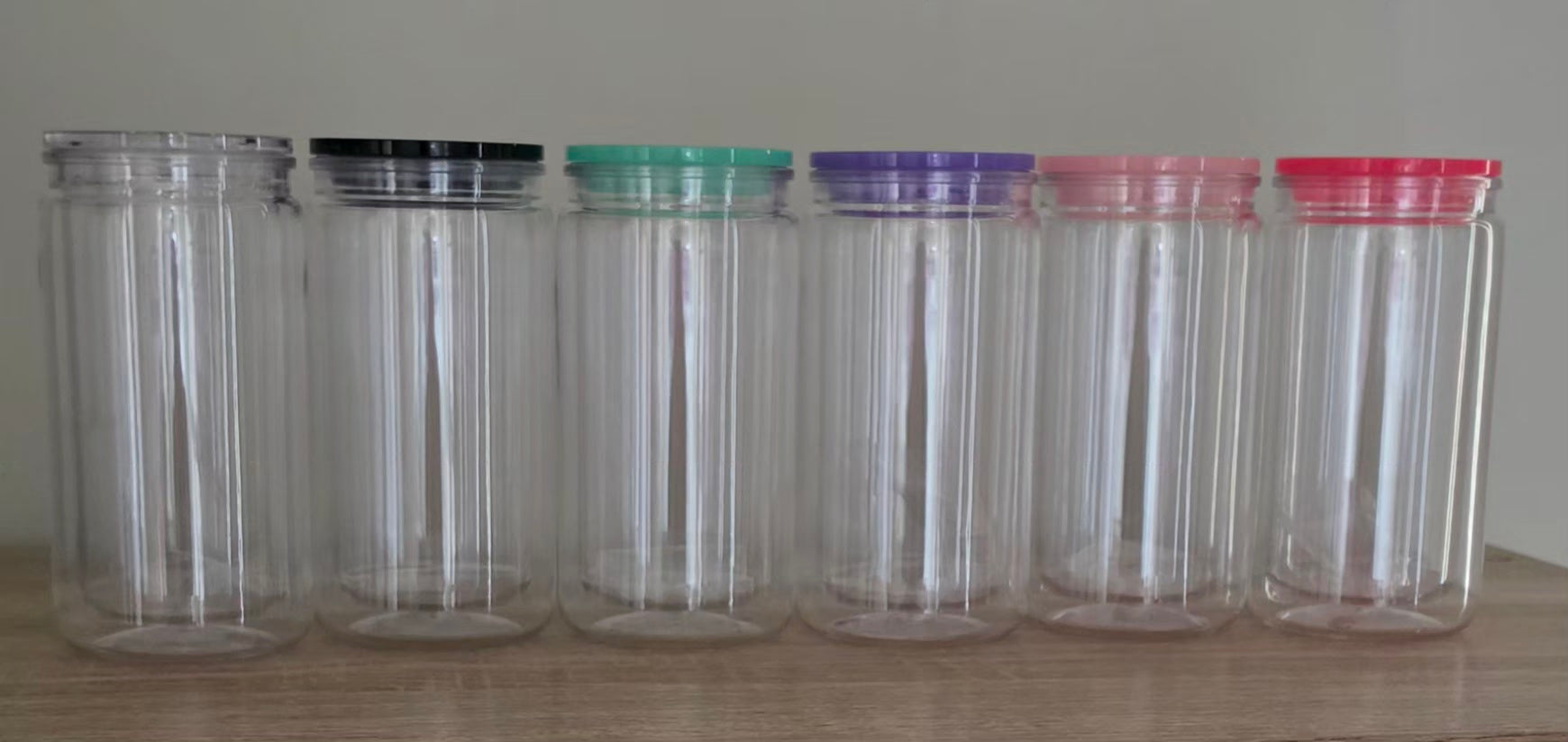 16oz Acrylic Snowglobe Cup