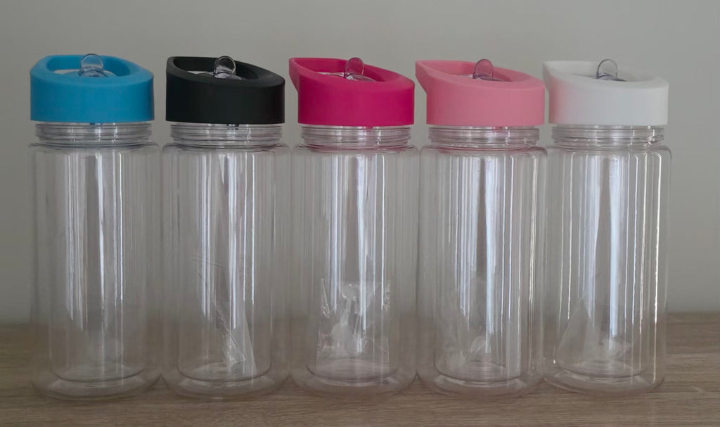 10oz Kids Snowglobe Water Bottle