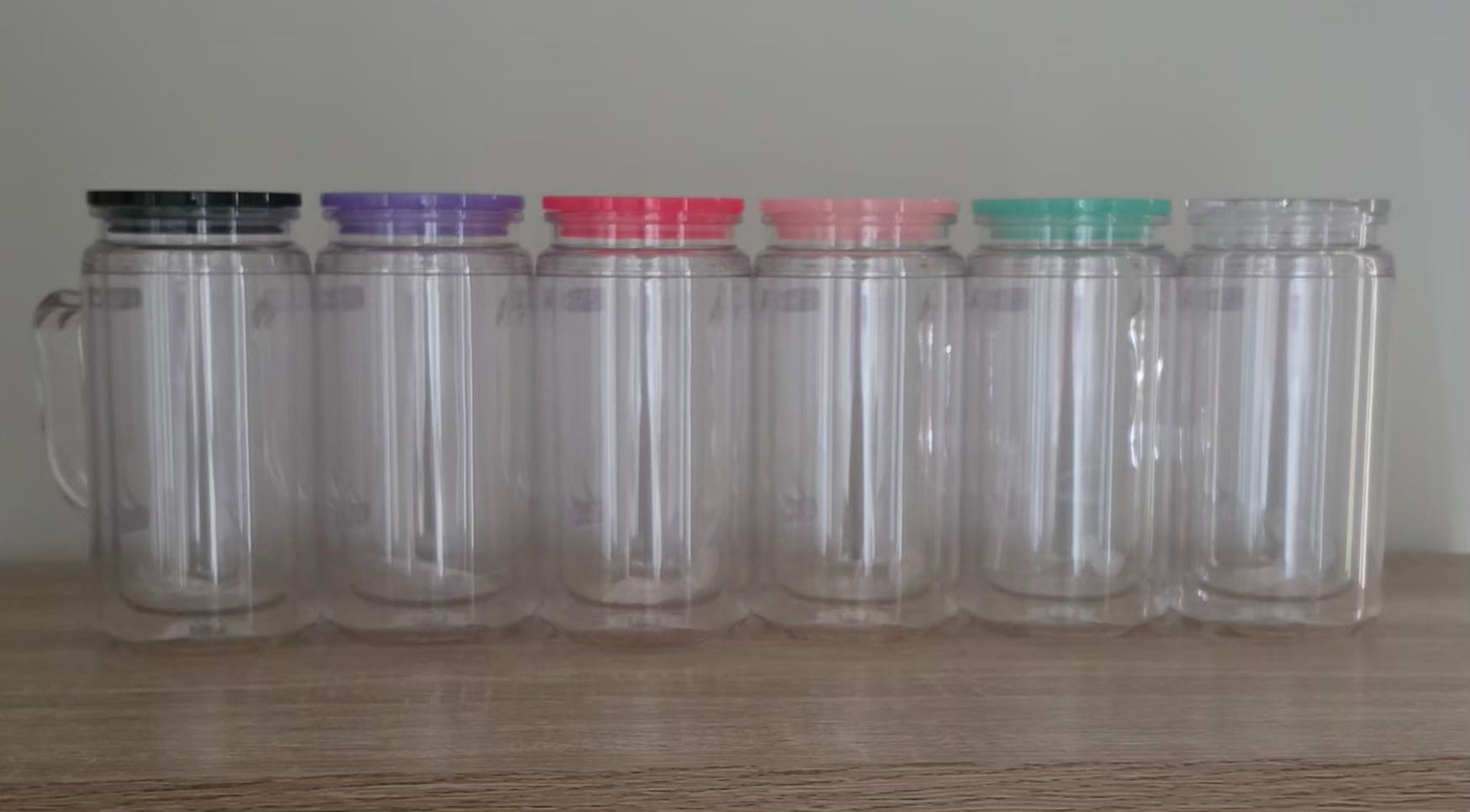 16oz Snowglobe Cup with Handle