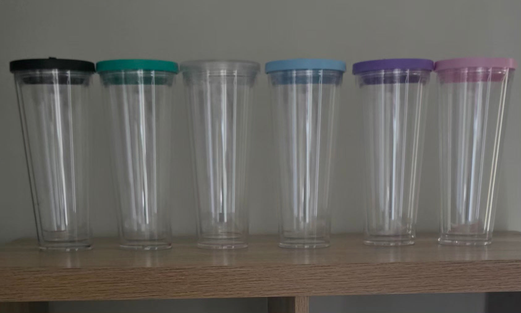 24oz Snowglobe Tumbler - Thicker Straw