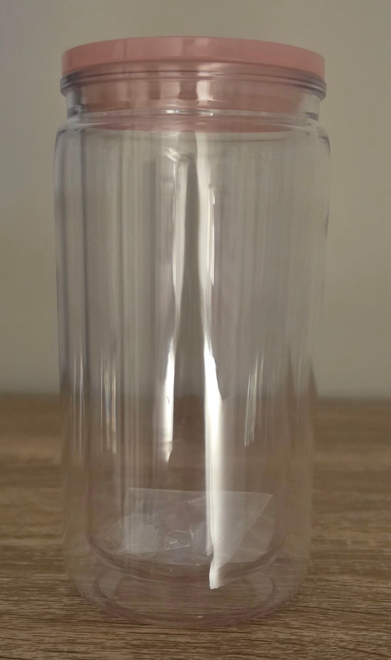 16oz Acrylic Snowglobe Cup