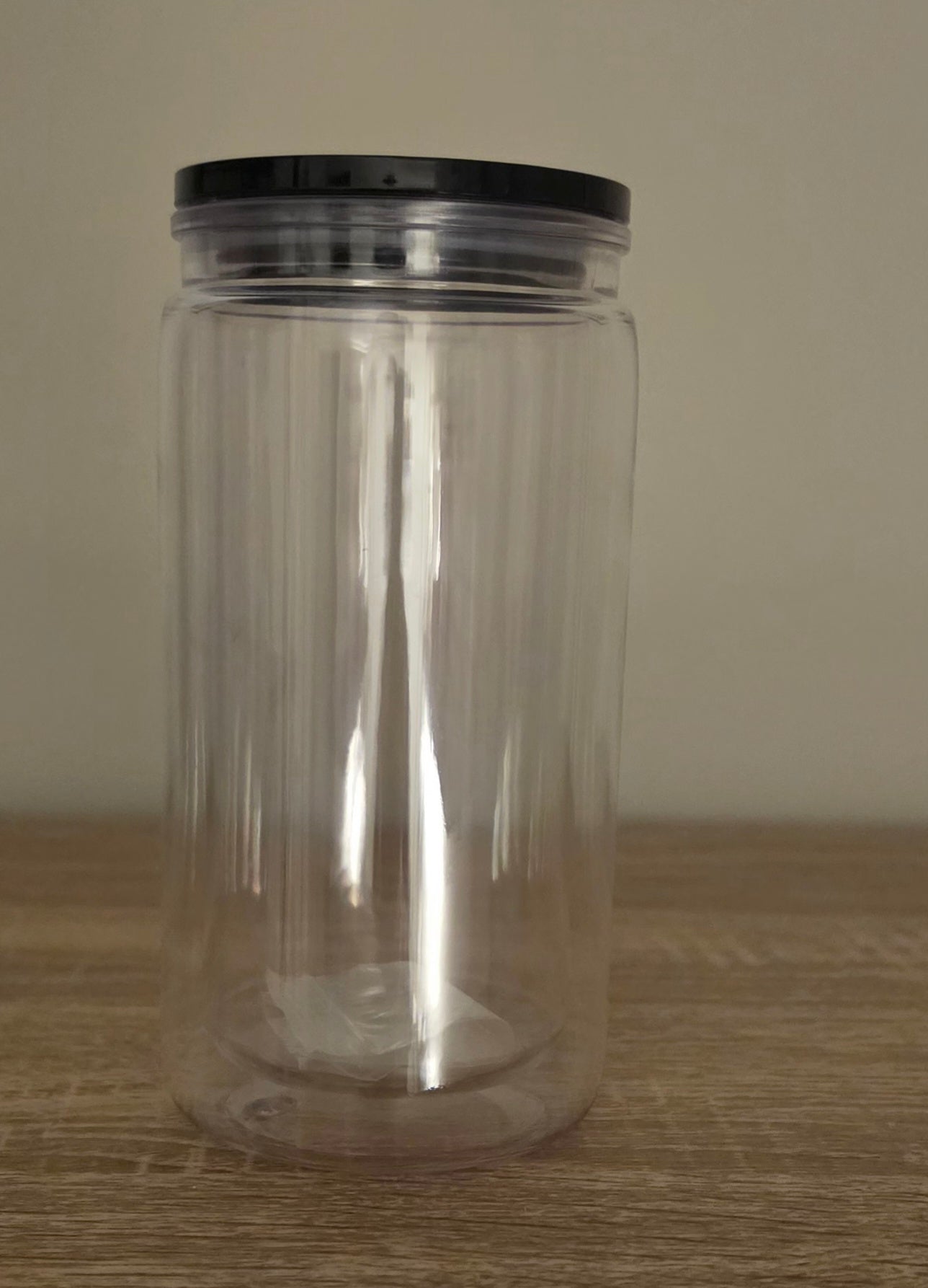 16oz Acrylic Snowglobe Cup