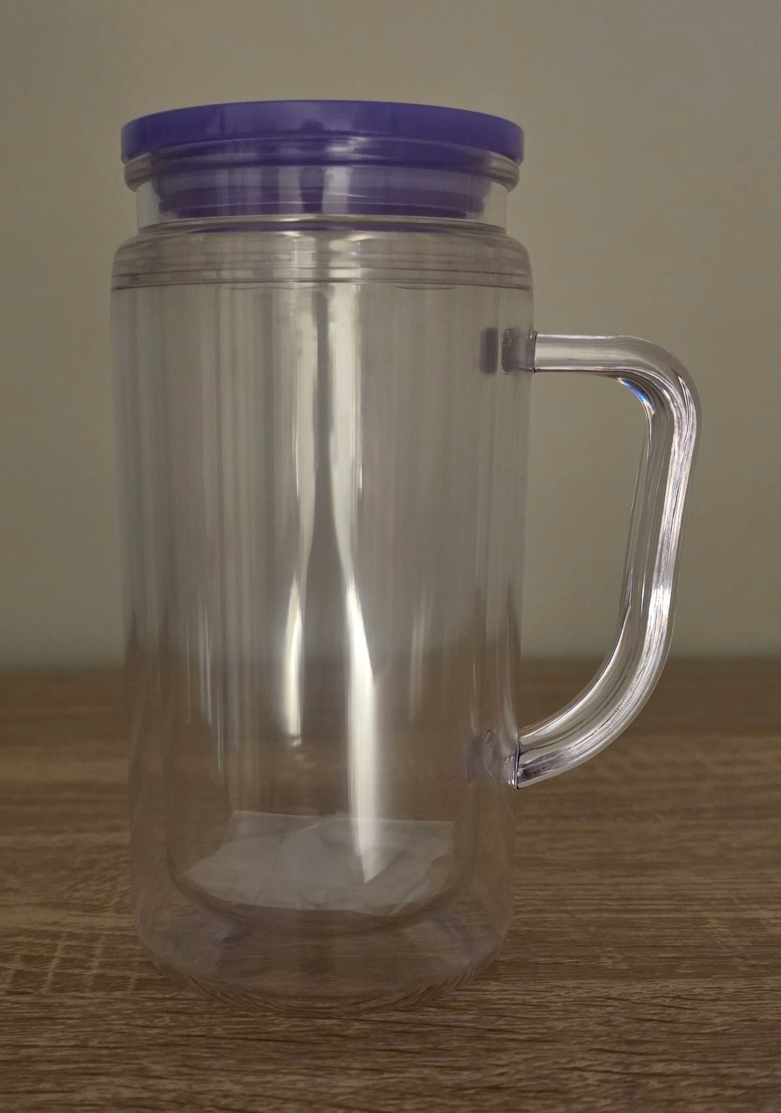 16oz Snowglobe Cup with Handle