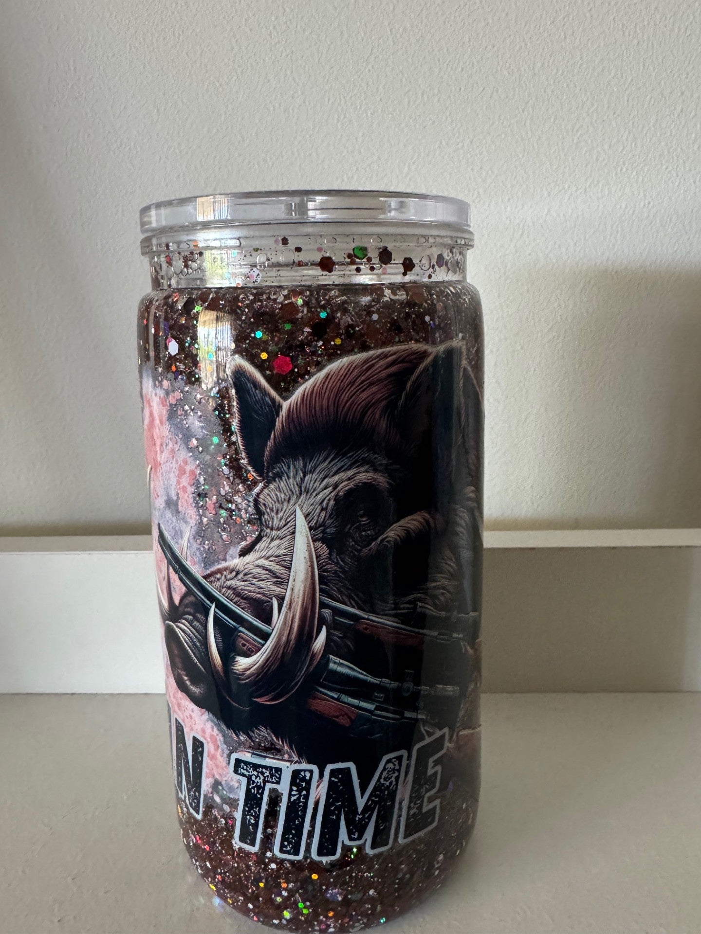 16oz Snowglobe Cup