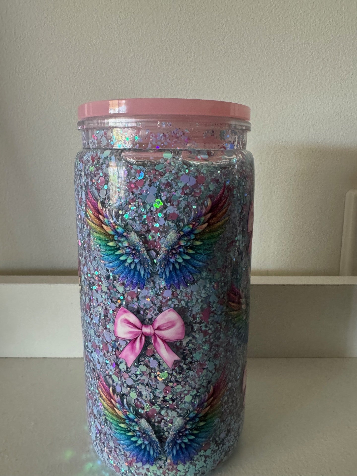 16oz Snowglobe Cup