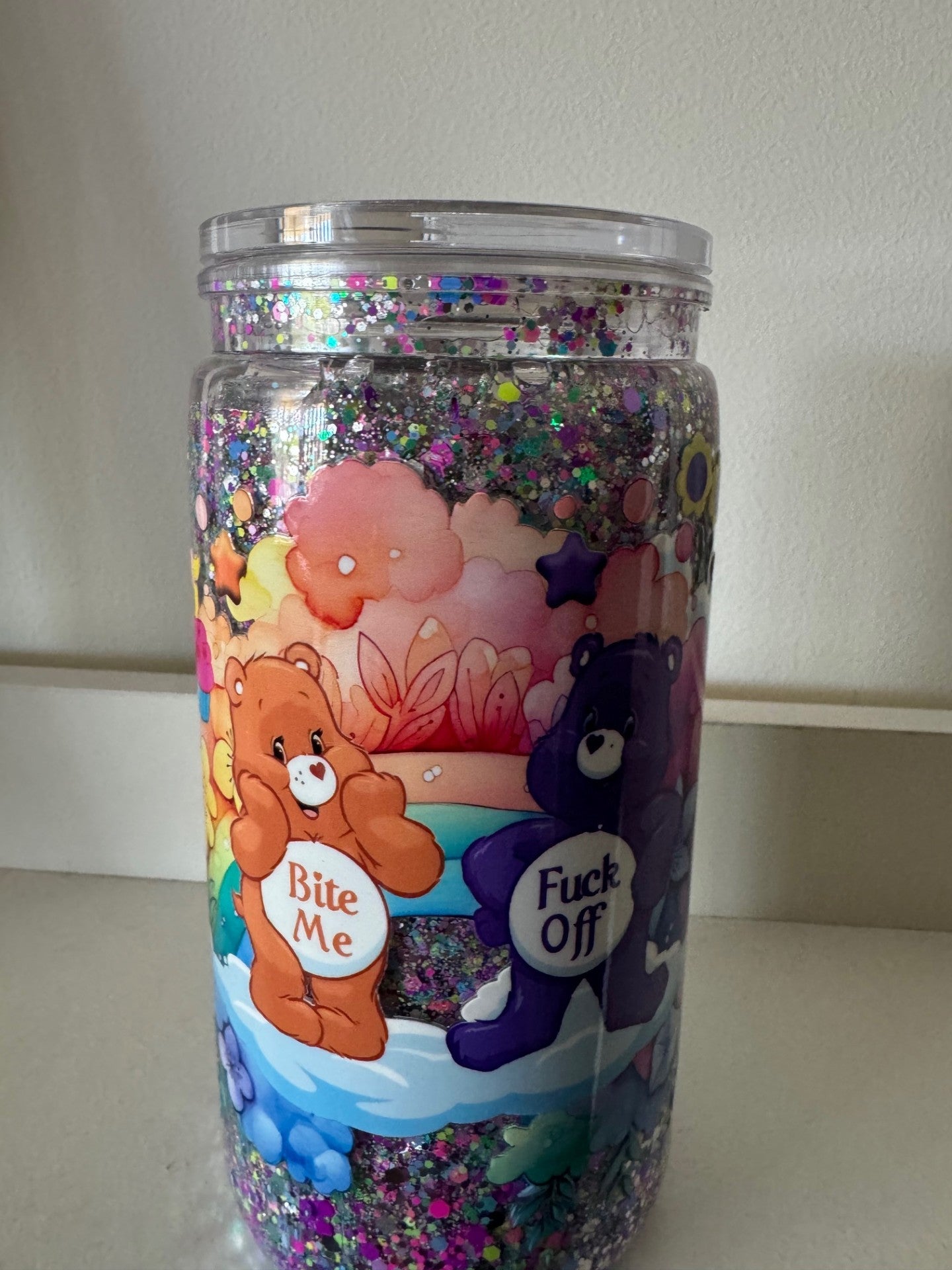 16oz Snowglobe Cup