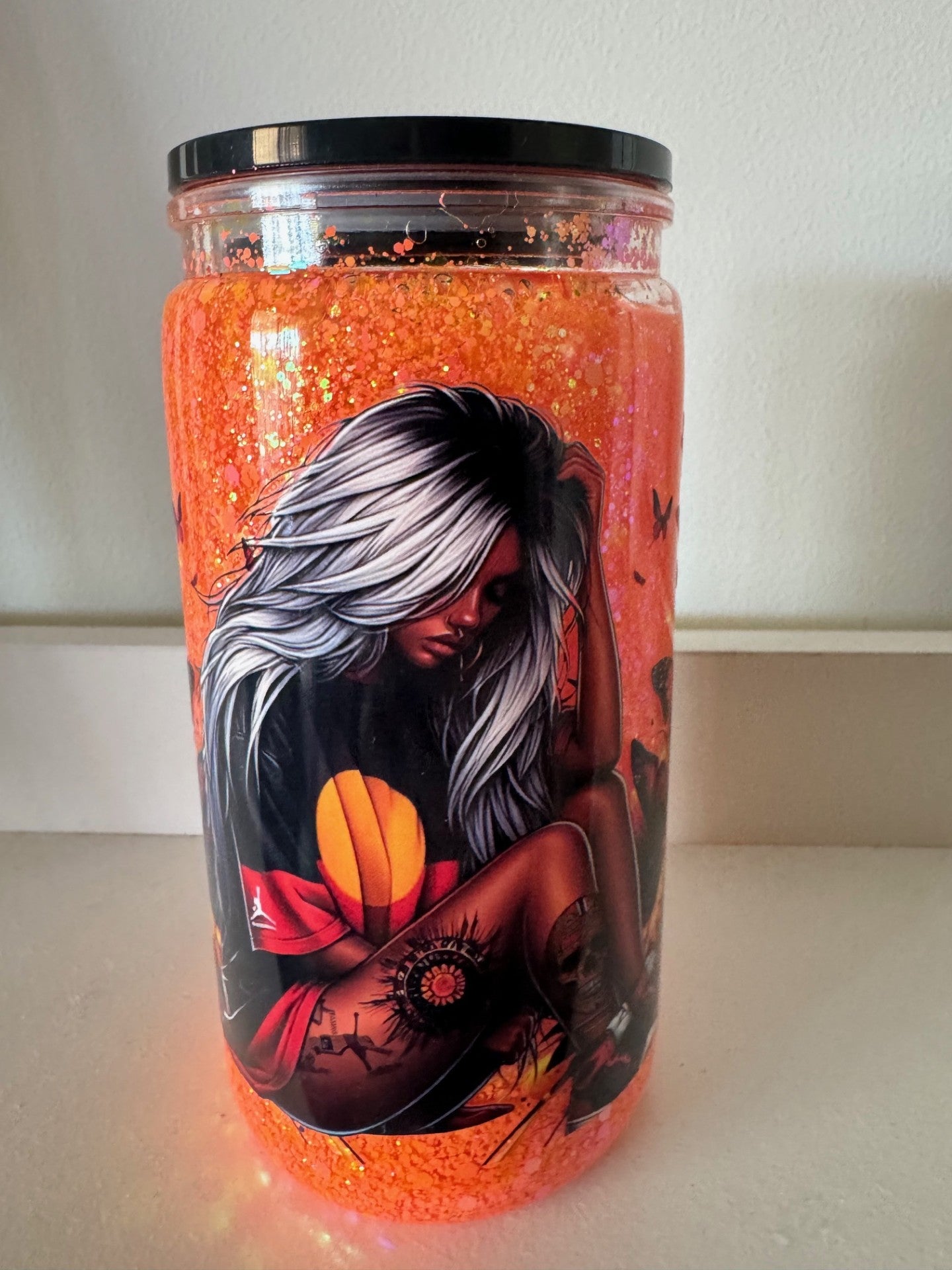 16oz Snowglobe Cup
