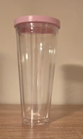 24oz Snowglobe Tumbler - Thicker Straw