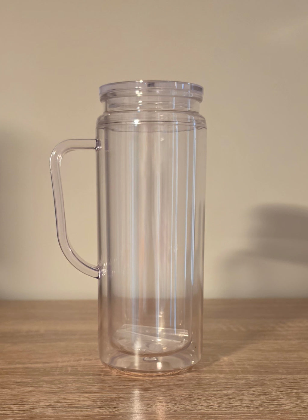 20oz Acrylic Snowglobe with Handle