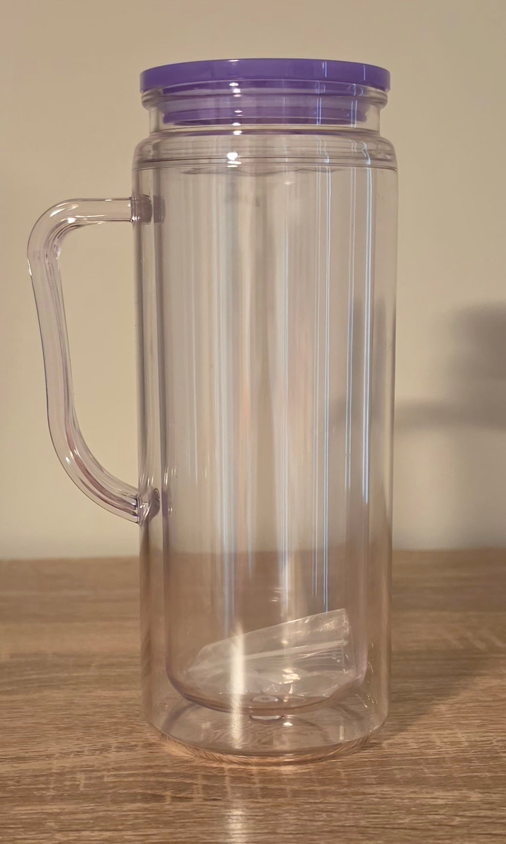 20oz Acrylic Snowglobe with Handle