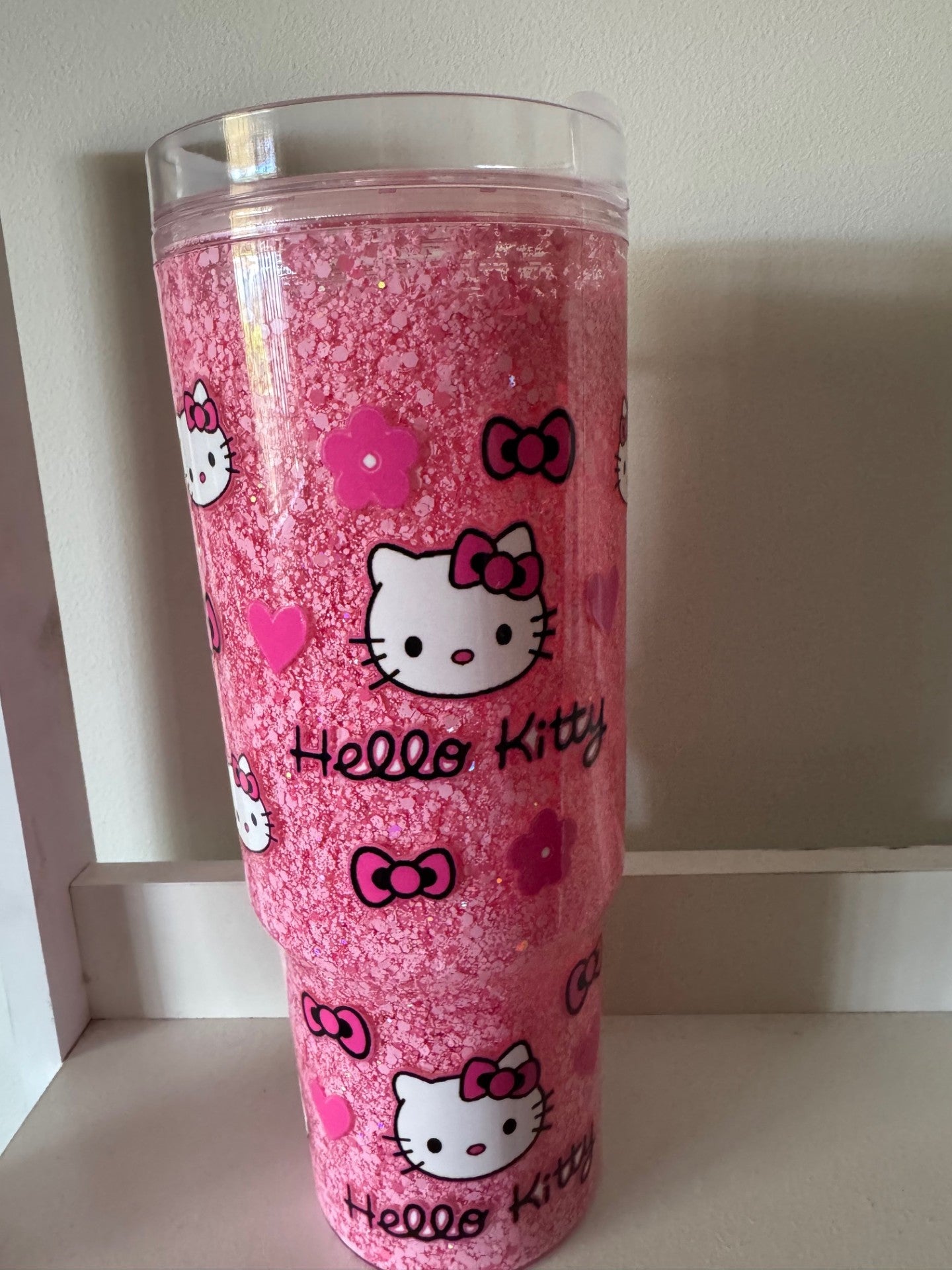 40oz Snowglobe Tumbler