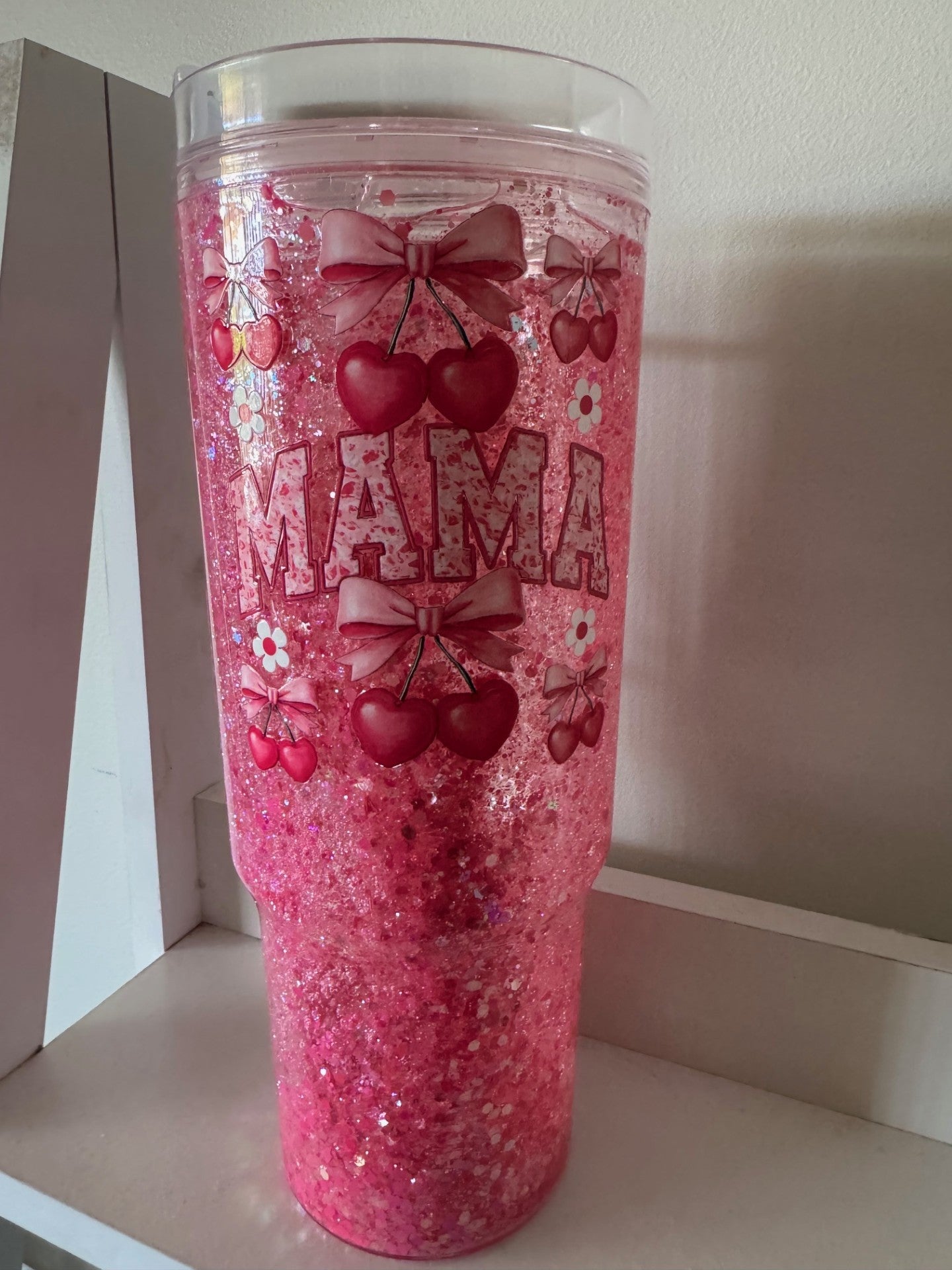 40oz Snowglobe Tumbler
