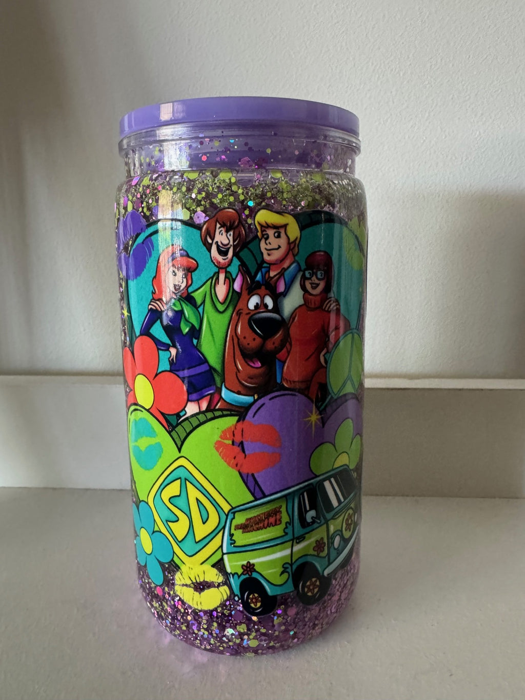 16oz Snowglobe Cup
