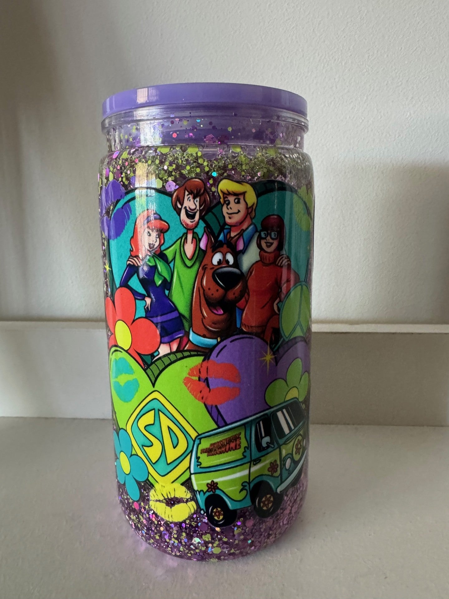 16oz Snowglobe Cup
