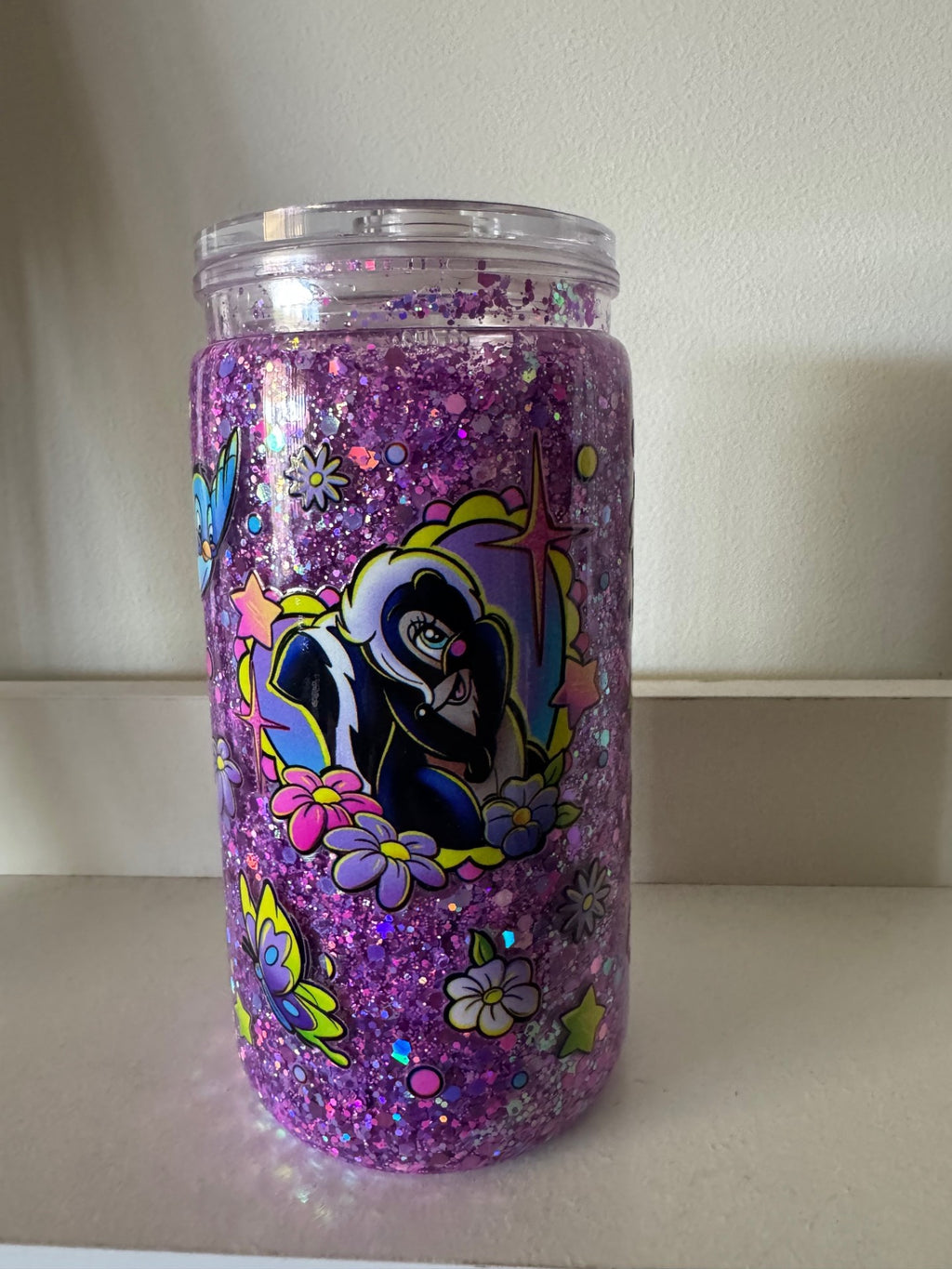 16oz Snowglobe Cup