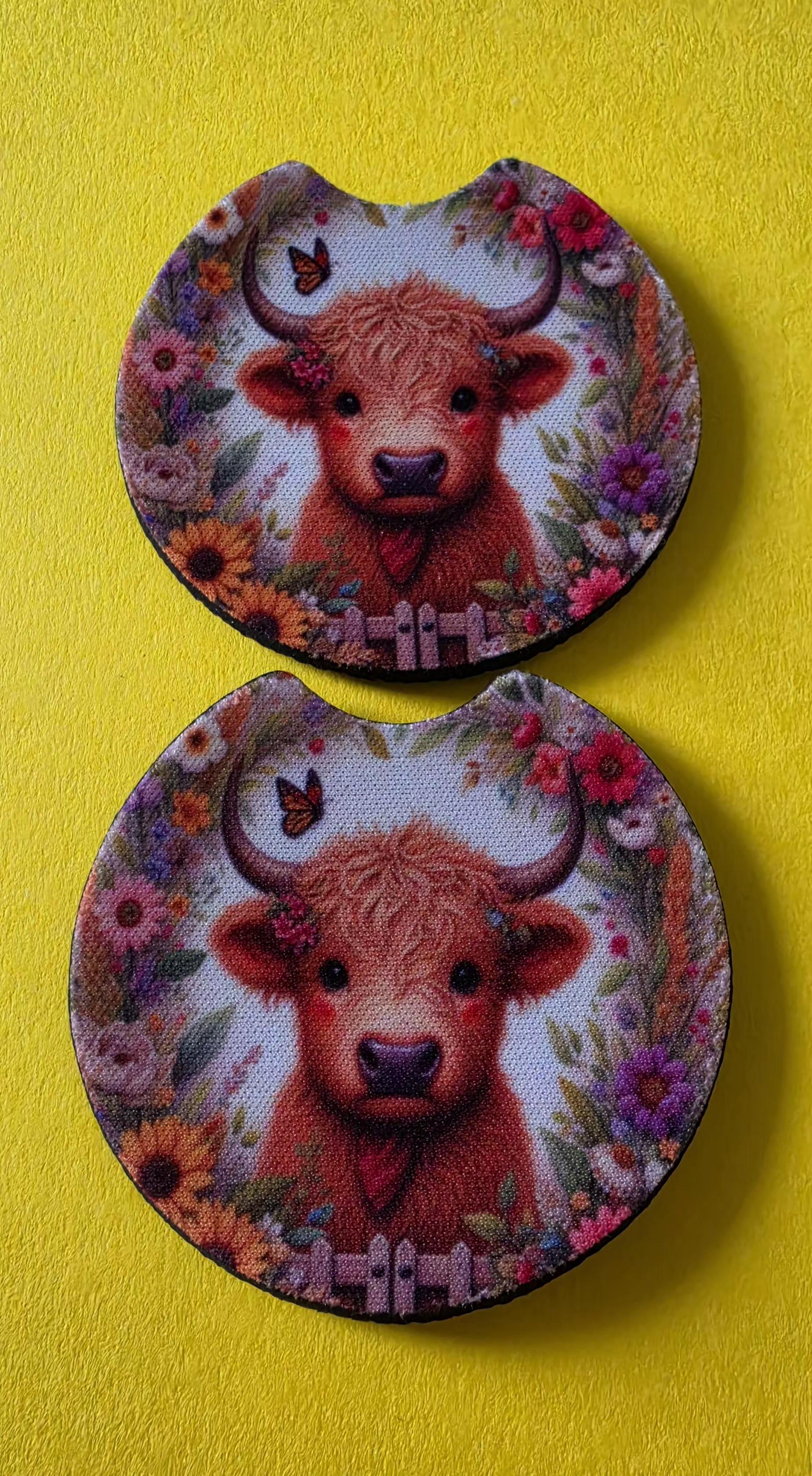 Printed Car Coasters