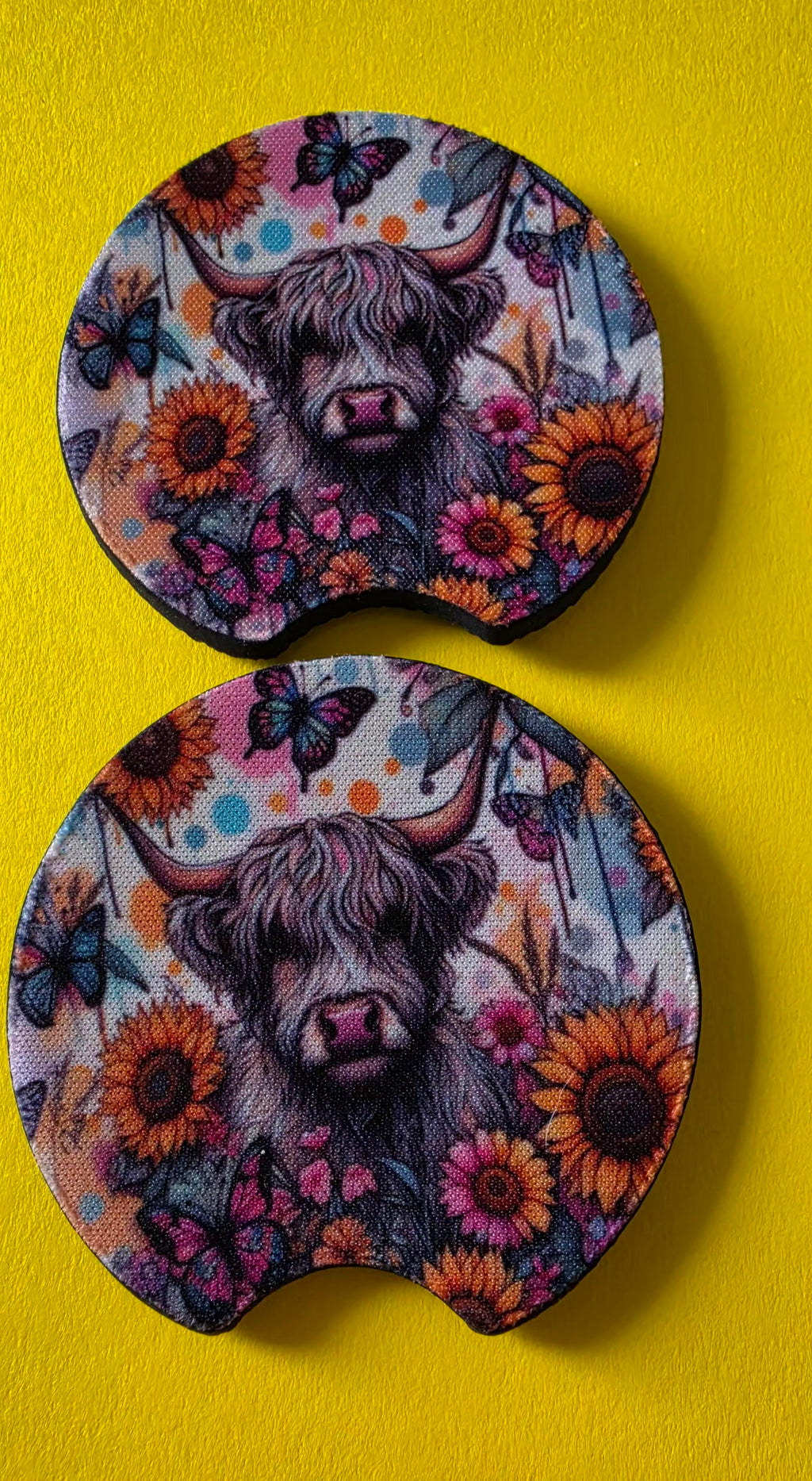 Printed Car Coasters