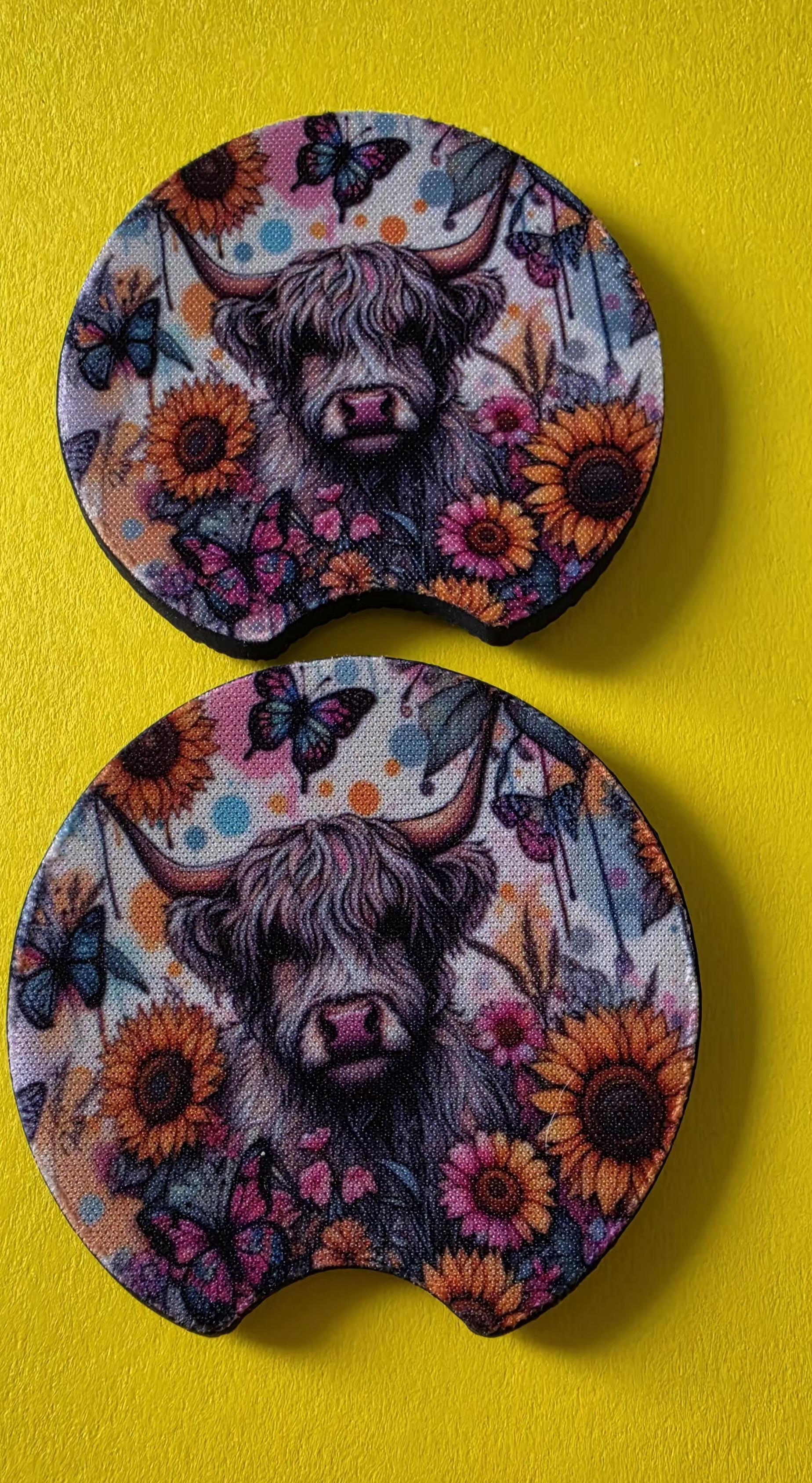 Printed Car Coasters