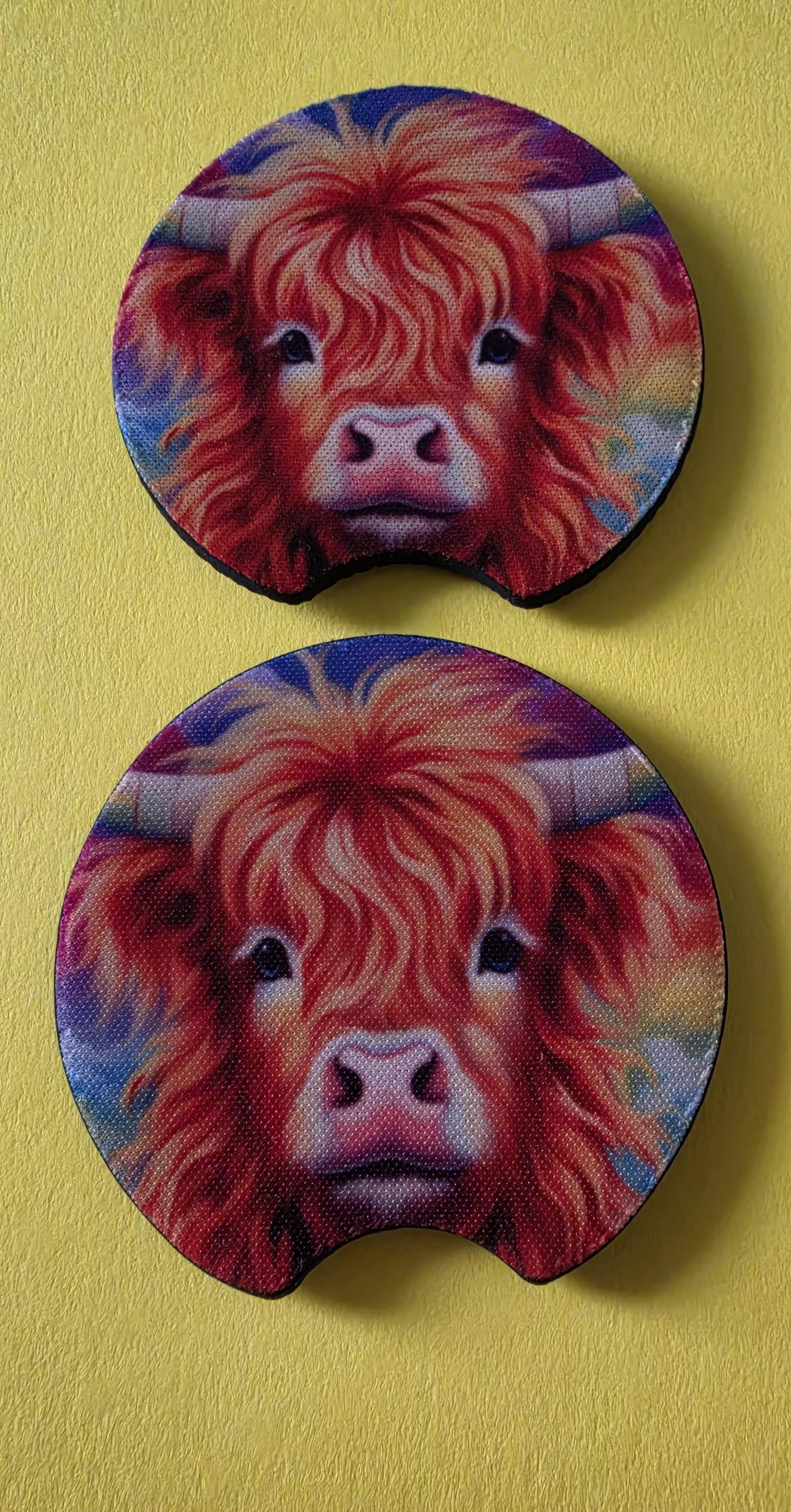 Printed Car Coasters