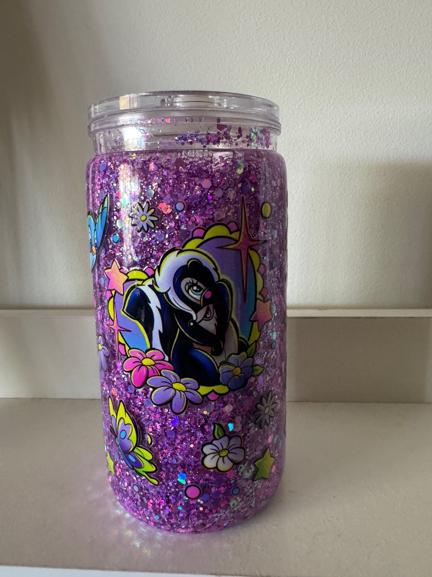16oz Snowglobe Cup