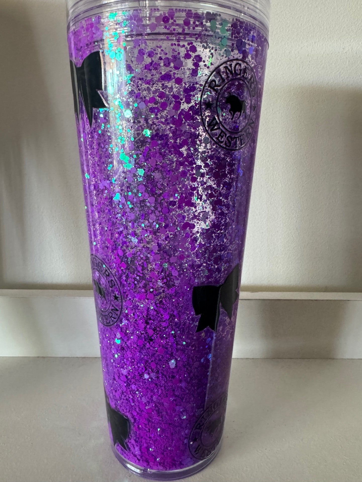 24oz Snowglobe Tumbler